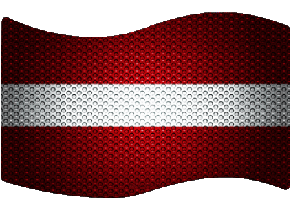 Rettangolo Lettonia Europa Bandiere 