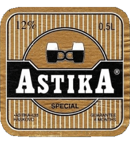 Astika Bulgarie Bières Boissons 