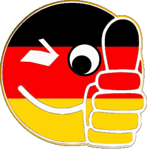 Smiley - OK Allemagne Europe Drapeaux 