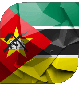 Platz Mozambique Afrika Fahnen 