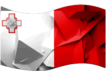 Rectangle Malte Europe Drapeaux 