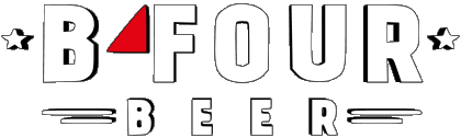 Logo-Logo B-Four Italien Bier Getränke 