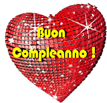 002 Cuore Buon Compleanno Italiano Mensajes 
