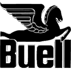1987-1987 Logo Buell MOTOCICLETAS Transporte 