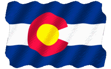 Ondulación Colorado U.S.A - Estados América Banderas 