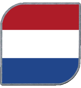 Square Netherlands Europe Flags 