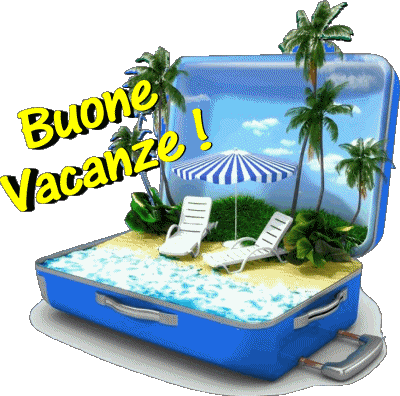 10 Sfondo trasparente Buone Vacanze Italiano Messagi 