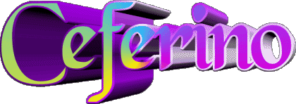 Ceferino C MASCULINE - Spain First Names 