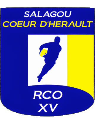 RC Olympique Salagou Coeur d'Herault Dept 34 Rugby Club France Logo Sports 