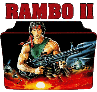 Logo First blood part 2 Rambo Film Internazionale Multimedia 