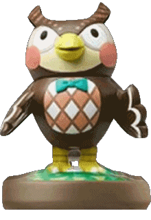 Blathers-Blathers Personnages Animals Crossing Jeux Vidéo Multi Média 