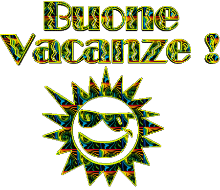 04 Sfondo trasparente Buone Vacanze Italiano Messagi 