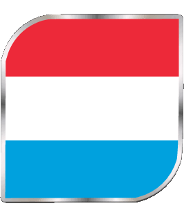 Carré Luxembourg Europe Drapeaux 