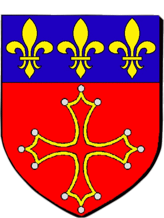 Wappen-Wappen MOISSAC 82 Abteilungen - Städte Frankreich Fahnen 