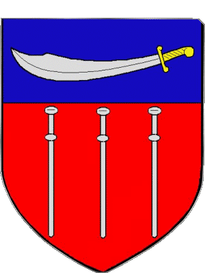 Blason-Blason BOURG SAINT ANDEOL 07 Départements - Villes France Drapeaux 