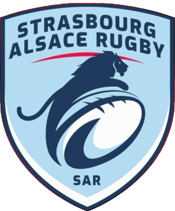 S.A.R - Strasbourg Alsace Dept 67 Rugby Club Francia Logo Sportivo 