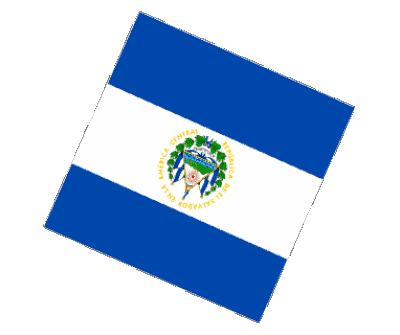 Esfera - Cubo El Salvador América Banderas 