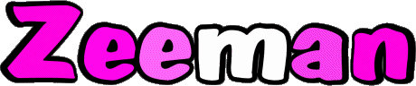Zeeman Z MANN - UK - USA - IRL - AUS - NZ Vorname 