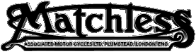Logo Matchless MOTORRÄDER Transport 
