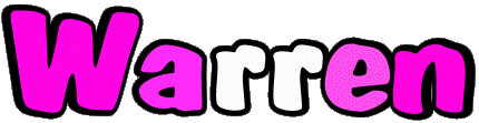 Warren W MASCULINE -  UK - USA - IRL - AUS - NZ First Names 