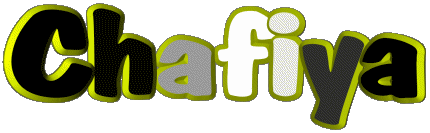 Chafiya C FEMININE - Maghreb Muslim First Names 