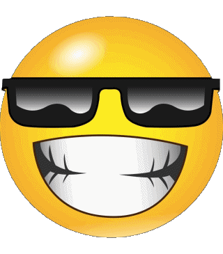 Lentes de sol Emoticonos Mensajes 