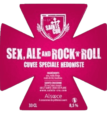 Sex ale and rock 'n' Roll-Sex ale and rock 'n' Roll Sainte Cru France Métropole Bières Boissons 