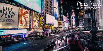 USA - New York Luoghi - TimeLapse Umorismo -  Fun 