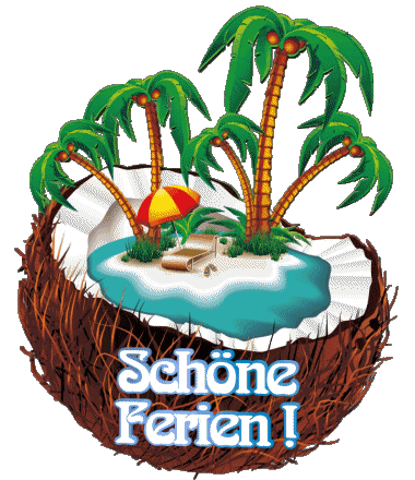 23 Transparent Background Schöne Ferien German Messages 