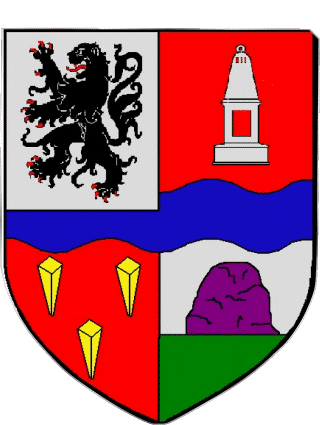 Blason-Blason FREYMING MERLEBACH 57 Départements - Villes France Drapeaux 