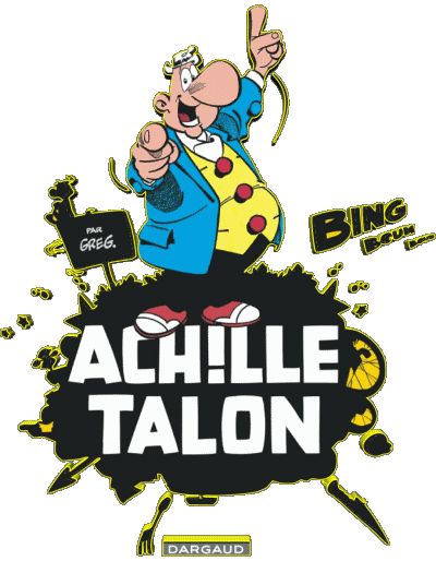 Achille Talon Comic Strip Multi Media 