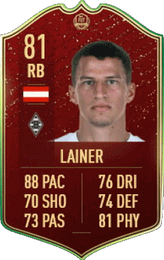 Stefan Lainer Austria F I F A - Card Players Video Games Multi Media 