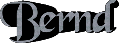 Bernd B MASCULINE - German First Names 