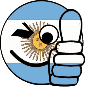 Faccina - OK Argentina America Bandiere 