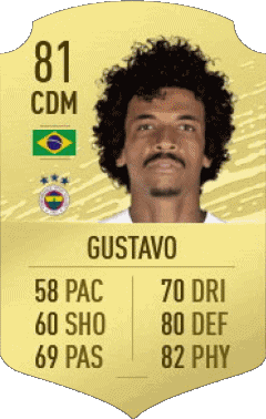 Luiz Gustavo Dias Brasilien F I F A - Karten Spieler Videospiele Multimedia 