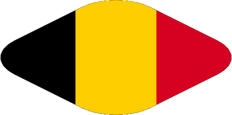 Verschiedene Belgien Europa Fahnen 