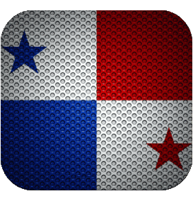 Carré Panama Amériques Drapeaux 