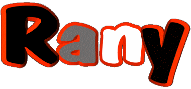 Rany R MASCULINO - Magreb Musulmán Nombre 