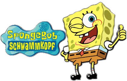 German logo Sponge Bob Squarepants Cartoons TV - Movies Multi Media 