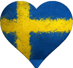 Cuore Scamosciato Europa Bandiere 