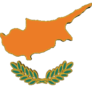 Map Cyprus Europe Flags 