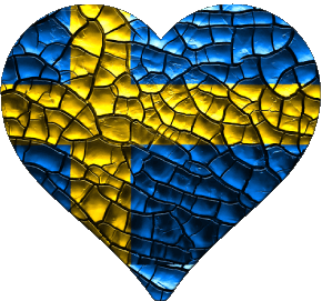 Corazón Gamuza Europa Banderas 