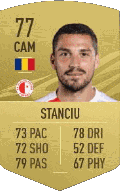 Nicolae Stanciu Roumanie F I F A - Joueurs Cartes Jeux Vidéo Multi Média 