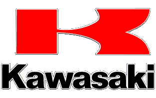 1967-1967 Logo Kawasaki MOTOCICLETAS Transporte 