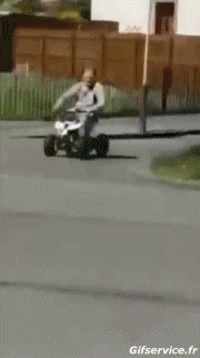 Gamelle - Fail 02 Quad Transports Humour - Fun 