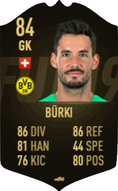 Roman Bürki Schweiz F I F A - Karten Spieler Videospiele Multimedia 