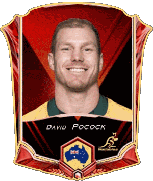 David Pocock Equipe 2022 Australie Rugby - Joueurs Sports 