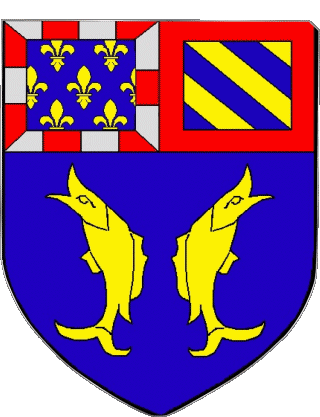 MONTBARD 21 Departamentos - Ciudades Francia Banderas 