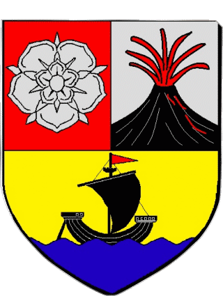 Blasón-Blasón SAINTE ROSE 974 Departamentos - Ciudades Francia Banderas 