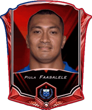 Piula Faasalele Samoa Rugby - Joueurs Sports 